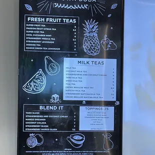 Menu March 2022