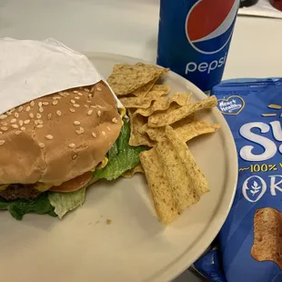 Friday special, bacon cheese burger