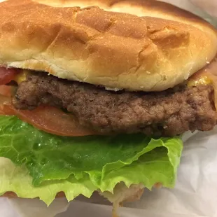 Bacon cheeseburger was delicious!!!