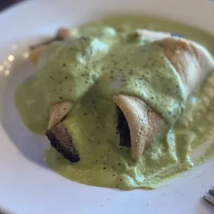 REX with tri-tip and asparagus filling