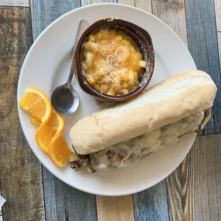 Philly chicken sandwich