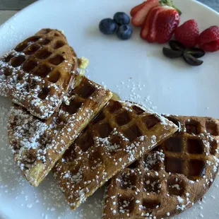 Waffles Awaiting Chicken