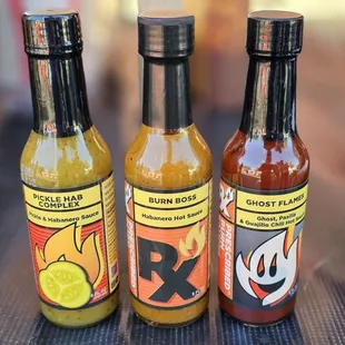 sauces with the most heat from Prescribed Burn Sauces
