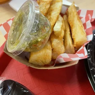 Yucca fries