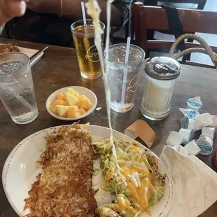 Bacon and Avocado Omelette