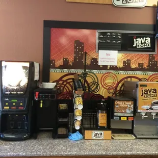 Coffee area