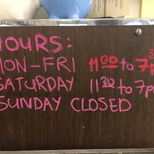 Wish they were open in the mornings and Sundays!