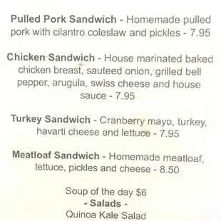 Awesome sandwiches and fresh deli items!