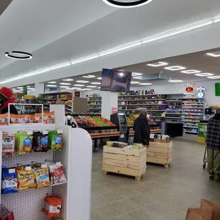 Fresh product section