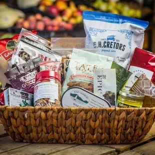 Gourmet Baskets available
