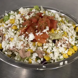 We have a variety of salads available for you