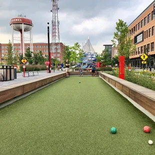 Bocce ball court