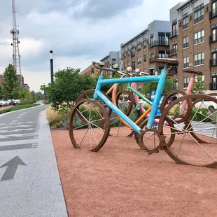 Love at First Ride sculpture