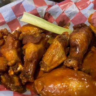 The wings are awesome along with fried pickled, nachos, among other great snacks. Great atmosphere and fun place to hang out.