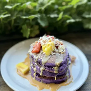 Ube Pancakes