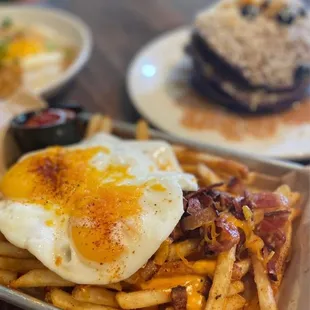 Breakfast fries (photo by my friend Stephanie lol)