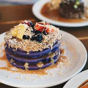 Ube Pancakes