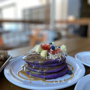 Ube Pancakes