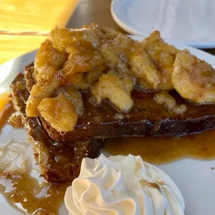 Bananas Foster French Toast