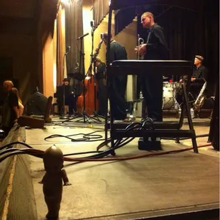 Great live music about once a month.