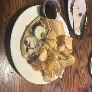Grinder with Chips