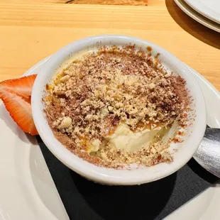 Tiramisu crème brûlée