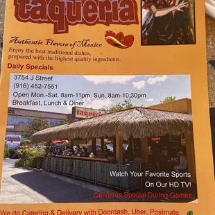 muy auténtico food!