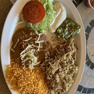 Carnitas Plate