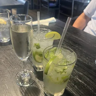 Mojitos and Prosecco