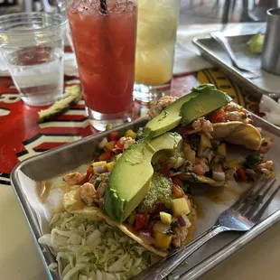 Ceviche Tostadas