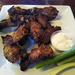 Nashville hot peanut butter wings