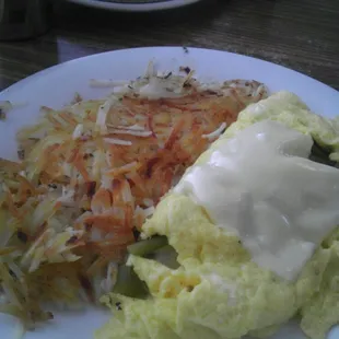 swiss ortega omelette