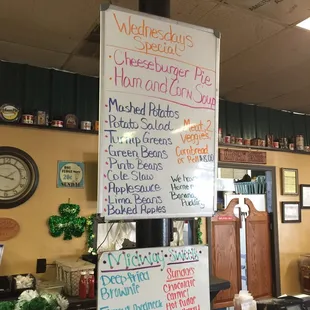 Daily Specials