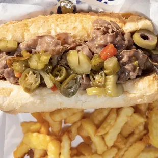 Italian Beef Sandwich