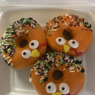 They have seasonal/specialty donuts all the time.