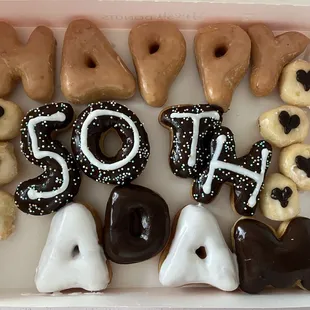 Special order (minus one donut hole)