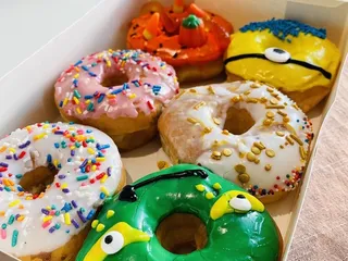 Cotton Candy Donuts