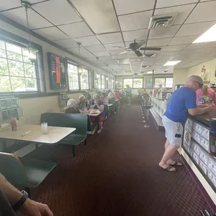 Restaurant inside view