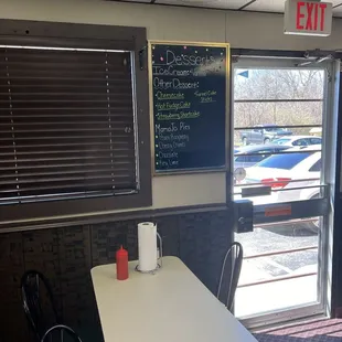 Back exit