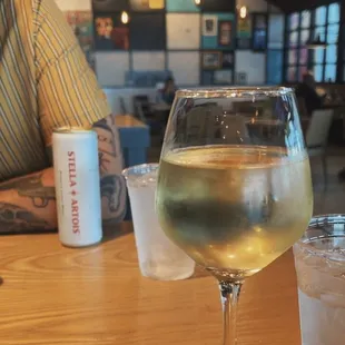 Glass of Sauvignon Blanc