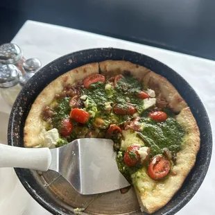 Mr. Hughes Deep Dish Pizza