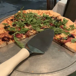 14" Louisana Thin Reggie Dunlop Pizza