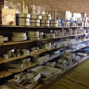 Lots of pans