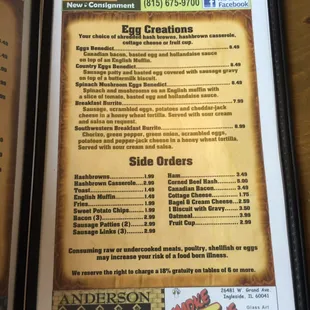 Page 4 - Eggs &amp; Sides