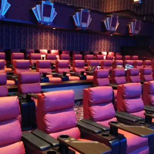 The amazing heated recliner seating!