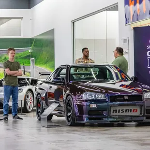 Checking out our 1999 Nissan Skyline GTR!