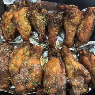 Lemon Pepper &amp; Salt and vinegar Wings