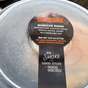 Roadhouse Burger fir Takeaway