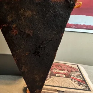 Burnt Pizza