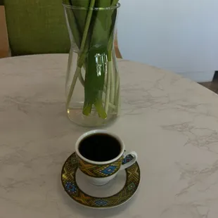 Ethiopian traditional coffee